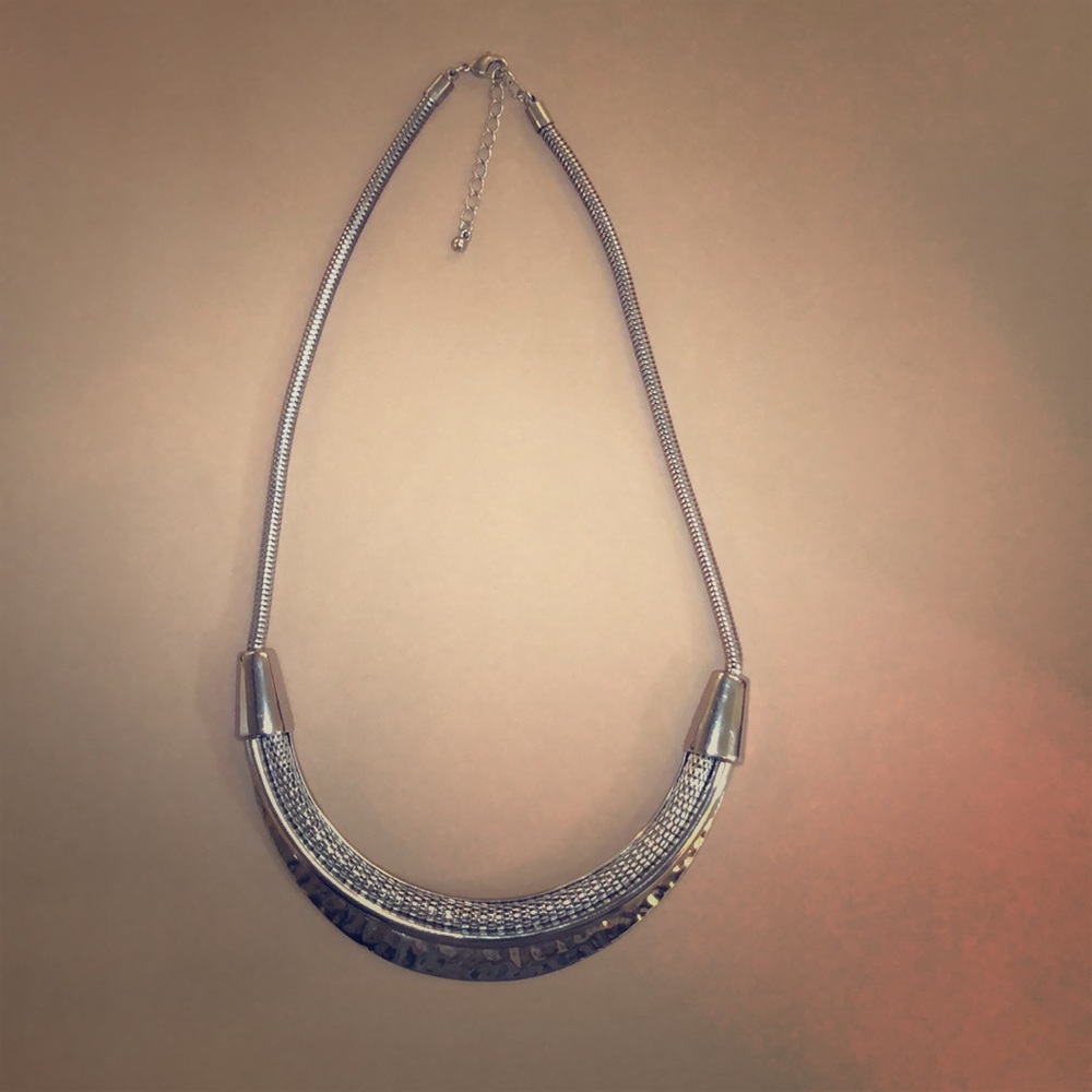 Silver Statement Necklace